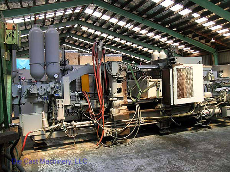 Used Toyo Machinery BD500V4N 500 Metric Ton Cold Chamber Die Casting