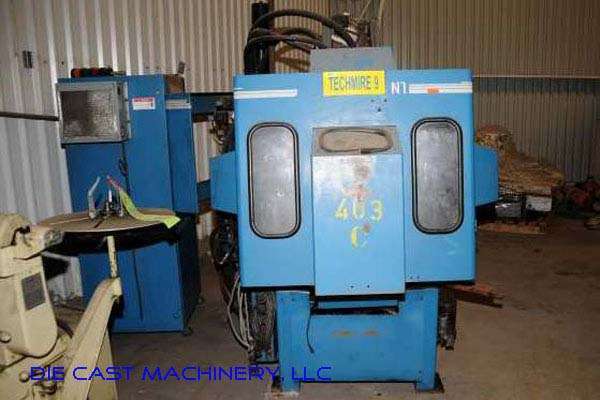 Picture of Techmire Multi-slide Hot Chamber Miniature Zinc (Zamak) High Pressure Die Casting Machine DCMP-2246