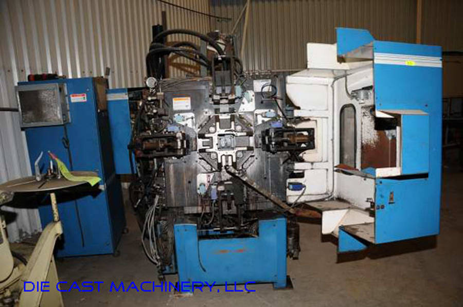 Detailed Pictures of Techmire Multi-slide Hot Chamber Miniature Die Cast Machine DCMP-2246