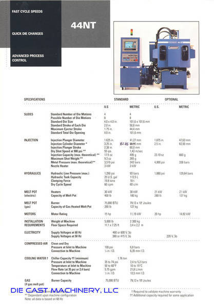 Detailed Pictures of Techmire Multi-slide Hot Chamber Miniature Die Cast Machine DCMP-2246