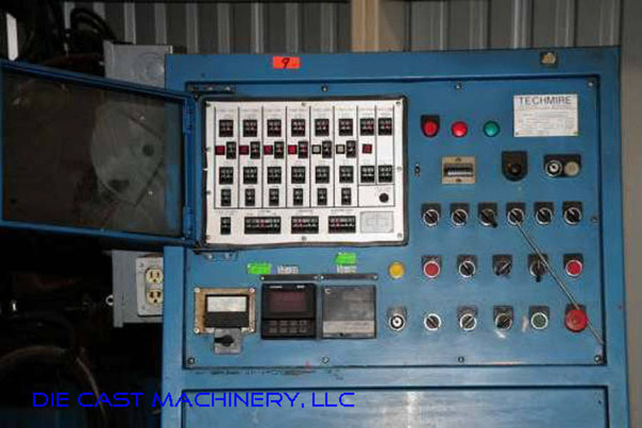 Detailed Pictures of Techmire Multi-slide Hot Chamber Miniature Die Cast Machine DCMP-2247