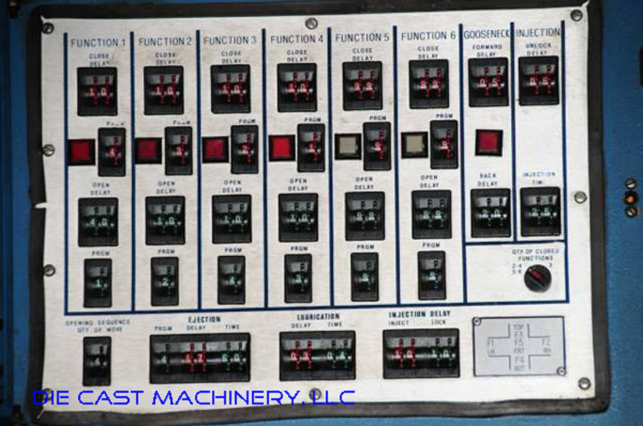 Detailed Pictures of Techmire Multi-slide Hot Chamber Miniature Die Cast Machine DCMP-2247