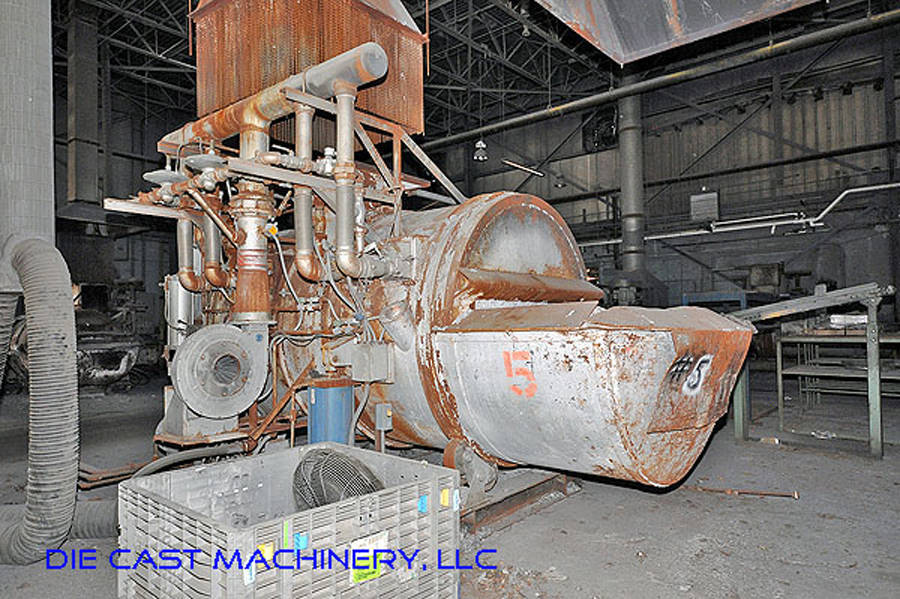 Picture of Warwick Reverberatory Type Tilting (Rotating) Barrel Furnace  DCMP-2368
