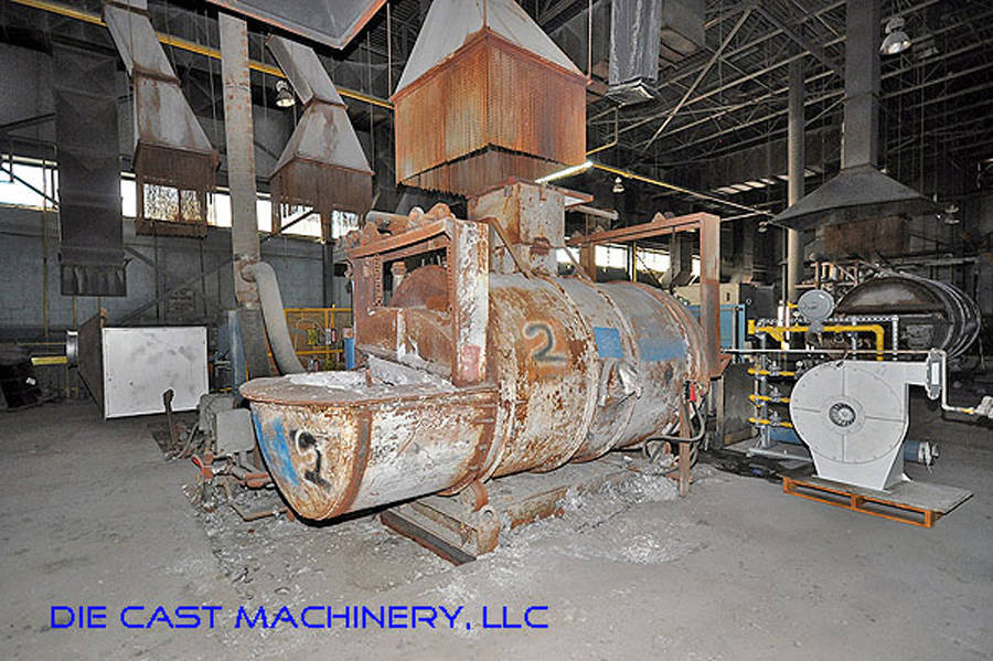Picture of Warwick WBT-60 Reverberatory Type Tilting (Rotating) Barrel Furnace  For_Sale DCMP-2369