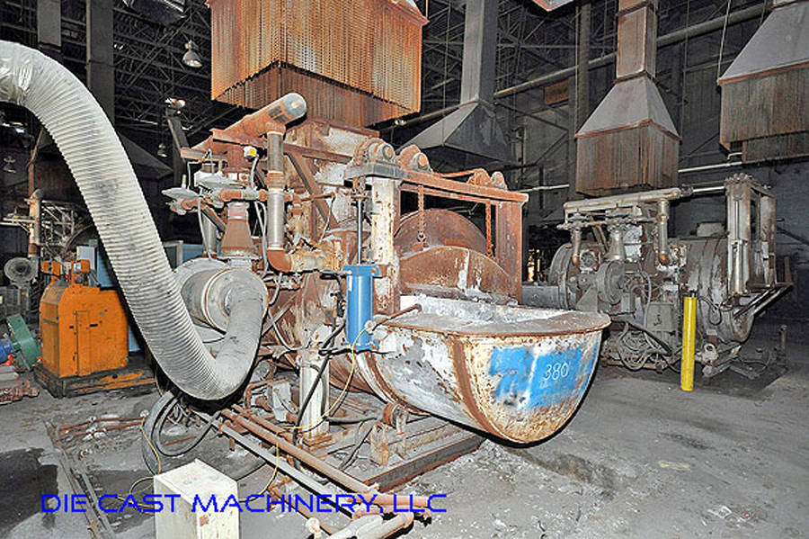 Picture of Warwick Reverberatory Type Tilting (Rotating) Barrel Furnace  DCMP-2369
