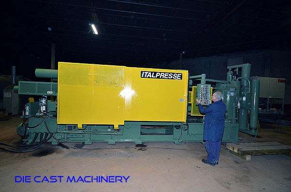 Detailed Pictures of Italpresse Cold Chamber Die Casting Machine DCMP-2642