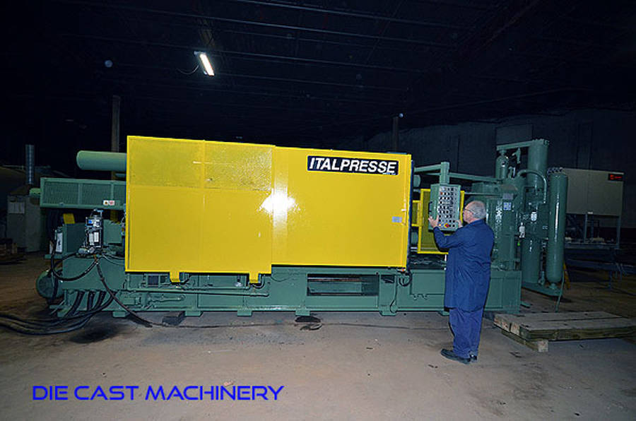 Detailed Pictures of Italpresse Cold Chamber Die Casting Machine DCMP-2642
