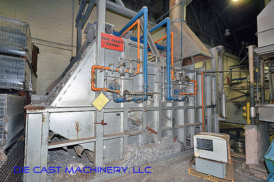 Used Thermal Specialties 4000 pounds hour Aluminum Melting Furnace