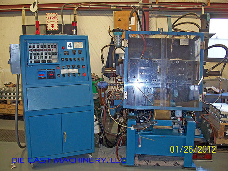 Picture of Techmire 66NT Multi-slide Hot Chamber Miniature Zinc (Zamak) High Pressure Die Casting Machine For_Sale DCMP-2843
