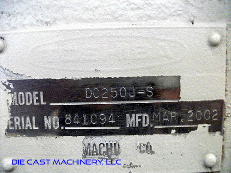 Detailed Pictures of Toshiba Cold Chamber Die Casting Machine DCMP-2906