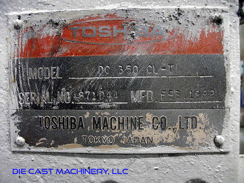 Picture of Toshiba DC-350-CL-T Horizontal Cold Chamber Aluminum High Pressure Die Casting Machine For_Sale DCMP-2921