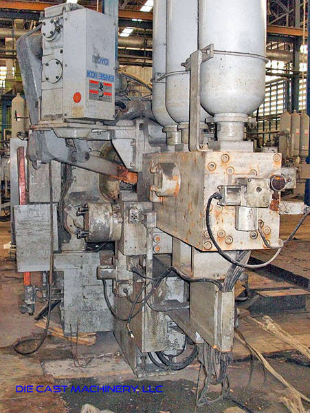 Detailed Pictures of Toyo Machinery Cold Chamber Die Casting Machine DCMP-2986
