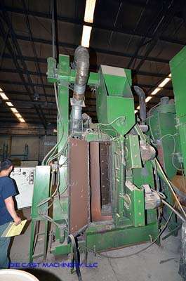 Detailed Pictures of Goff Spinner Hanger Shot Blast Machine DCMP-3027