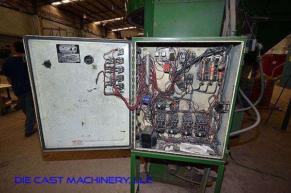 Image of Goff Model 2460SP Spinner Hanger Shot Blast Machine For_Sale DCM-3027