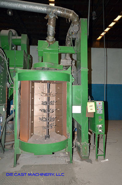 Detailed Pictures of Goff Spinner Hanger Shot Blast Machine DCMP-3027