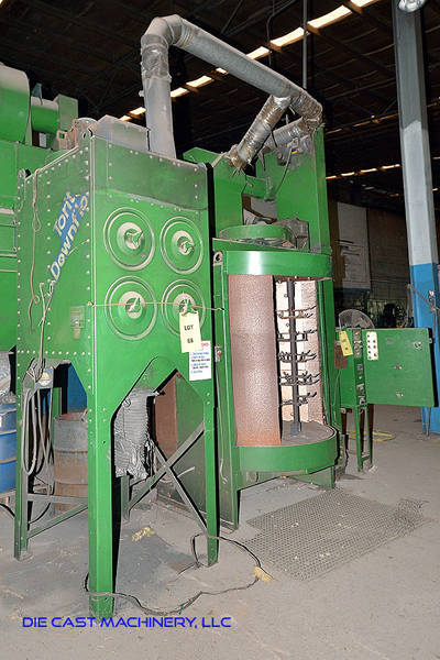 Detailed Pictures of Goff Spinner Hanger Shot Blast Machine DCMP-3027
