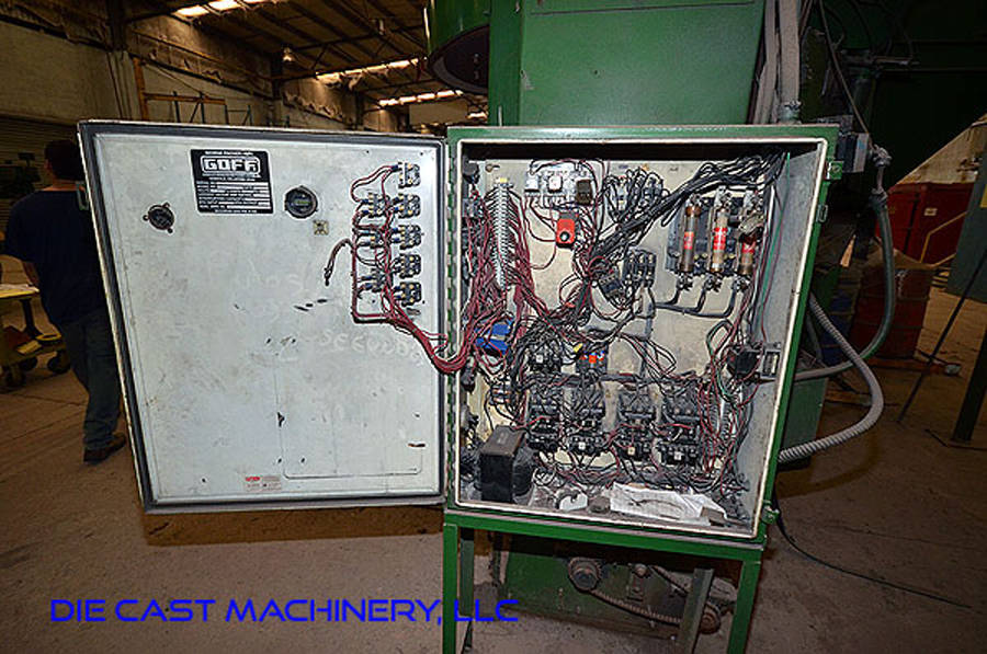 Detailed Pictures of Goff Spinner Hanger Shot Blast Machine DCMP-3027