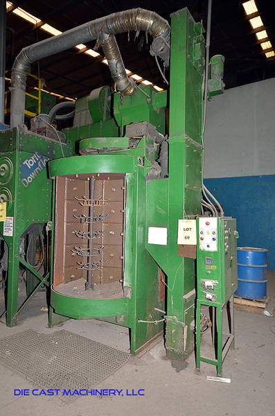 Detailed Pictures of Goff Spinner Hanger Shot Blast Machine DCMP-3027