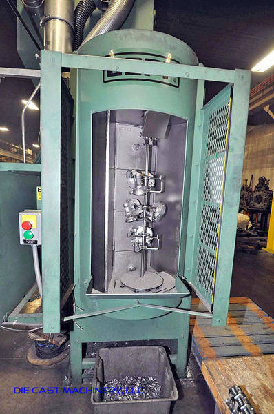 Detailed Pictures of Goff Spinner Hanger Shot Blast Machine DCMP-3029