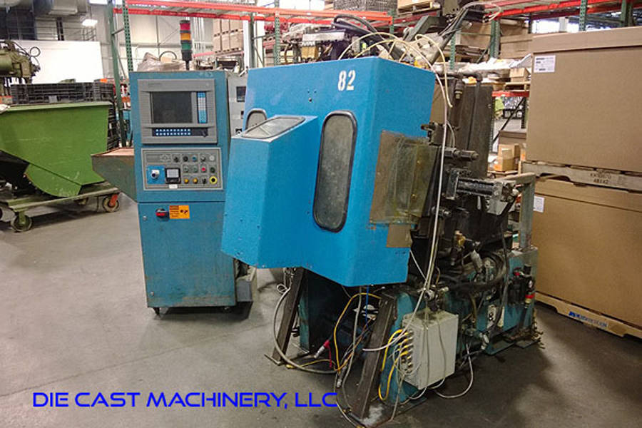 Image of Techmire Model 66ZNT (6x6) Multi-slide Hot Chamber Miniature Die Cast Machine For_Sale DCM-3151