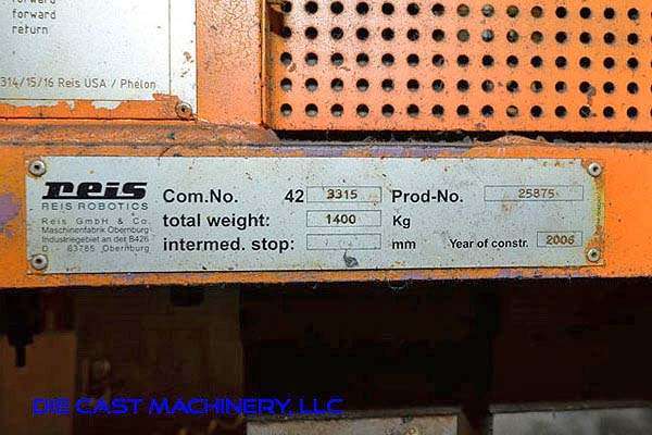 Image of Three Column (Post) Vertical Hydraulic Die Casting Trim Press For_Sale DCM-3165