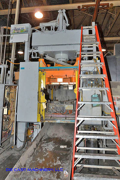Detailed Pictures of Reis Trim Press Three Column (Post) Vertical Hydraulic Die Casting Trim Press DCMP-3165