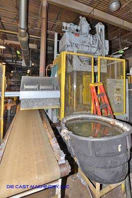 Image of Three Column (Post) Vertical Hydraulic Die Casting Trim Press For_Sale DCM-3220