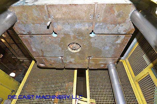 Image of Reis Trim Press Model SEP 10-65 D111 Three Column (Post) Vertical Hydraulic Die Casting Trim Press For_Sale DCM-3220