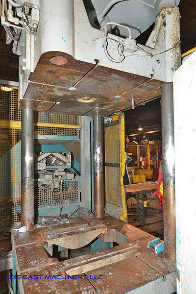 Detailed Pictures of Reis Trim Press Three Column (Post) Vertical Hydraulic Die Casting Trim Press DCMP-3220