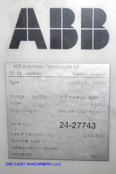 Detailed Pictures of Frech Hot Chamber Die Casting Machine DCMP-3290