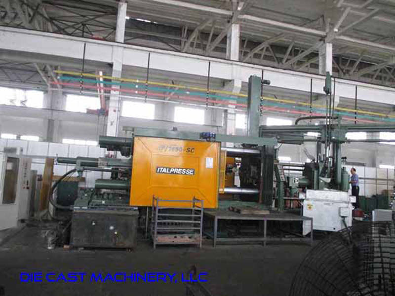 Detailed Pictures of Italpresse Cold Chamber Die Casting Machine DCMP-3292