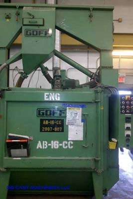 Picture of Goff Table Type Abrasive Shot Blast & Peening Machine DCMP-3315