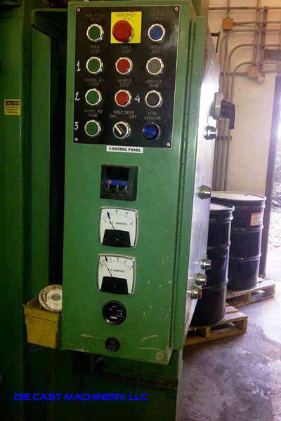 Detailed Pictures of Goff Table Type Abrasive Shot Blast Machine DCMP-3315
