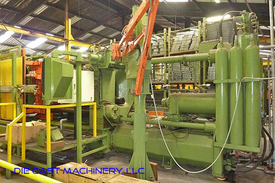 Detailed Pictures of Buhler Cold Chamber Die Casting Machine DCMP-3316