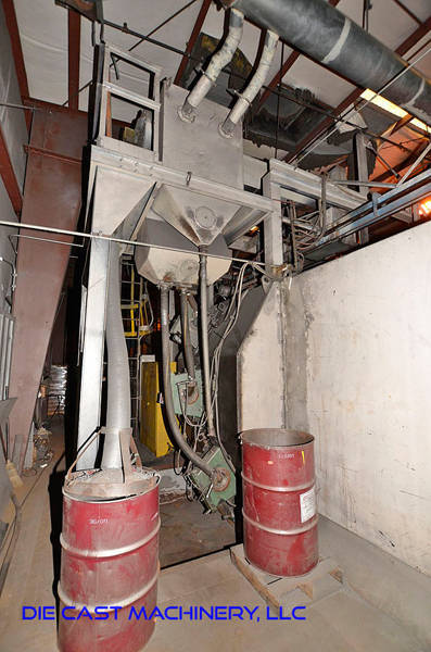 Detailed Pictures of Wheelabrator Monorail Pass Through Shot Blast Machine DCMP-3398