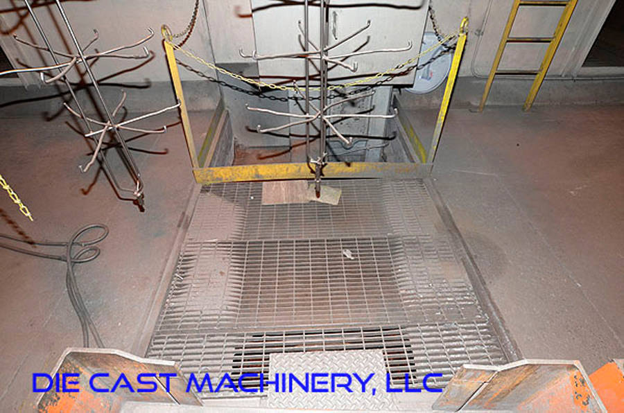 Detailed Pictures of Wheelabrator Monorail Pass Through Shot Blast Machine DCMP-3398