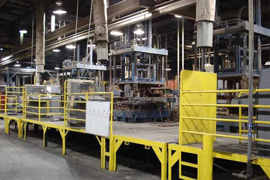 Used Kurtz AL 1313 TC 1313 Low Pressure Aluminum Die Cast Machine For