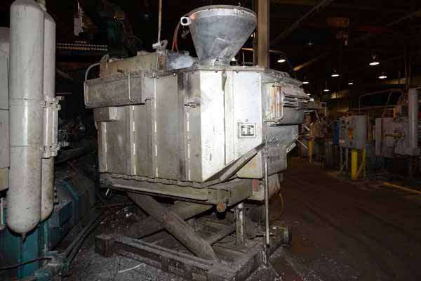 Image of Low Energy Electric Heated Aluminum Holding and Dosing Furnace For_Sale DCM-3548
