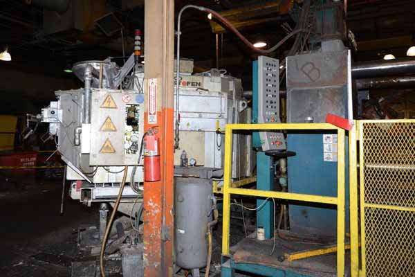 Detailed Pictures of Striko Westofen Low Energy Electric Heated Aluminum Holding and Dosing Furnace DCMP-3548