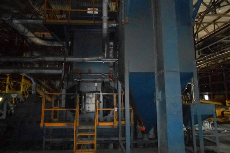 Image of Flow Through Shot Blast Machine For_Sale DCM-3625