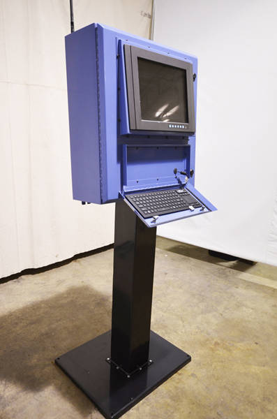 Detailed Pictures of Visi-Trak Die Cast Monitoring and Data Collection Unit DCMP-3640