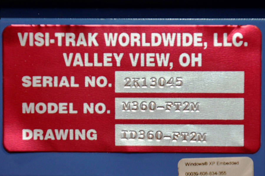 Detailed Pictures of Visi-Trak Die Cast Monitoring and Data Collection Unit DCMP-3643