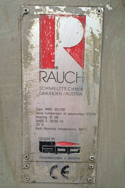 Picture of Frech Model DAM 500 S DV Hot Chamber Magnesium Die Cast Machine For_Sale DCM-3665