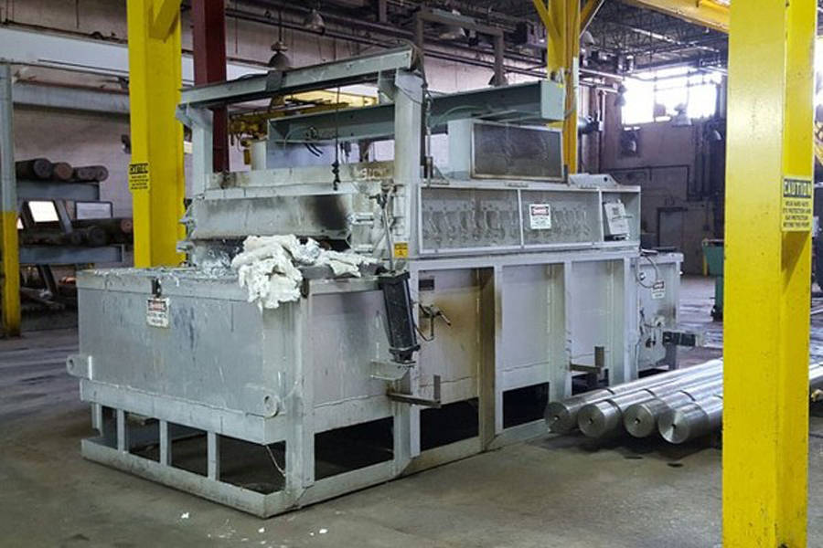 Detailed Pictures of FW Schaefer Electric Glow Bar Reverb Wet Bath Stationary Aluminum Melting Furnace DCMP-3808