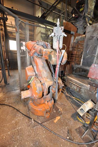 Picture of ABB Model IRB 4400 Six Axis Robot with Extractor Package For_Sale DCM-3861