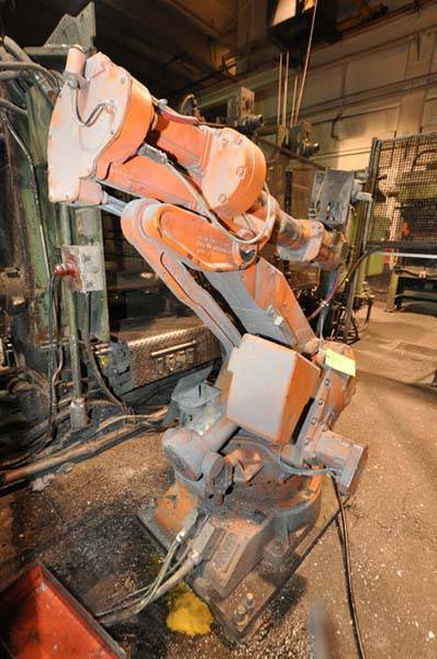 Picture of ABB Model IRB 4400 Six Axis Robot with Extractor Package For_Sale DCM-3861