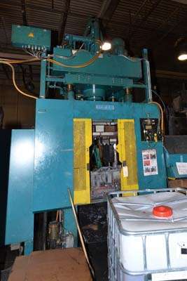 Detailed Pictures of Reis Trim Press Three Column (Post) Vertical Hydraulic Die Casting Trim Press DCMP-3962