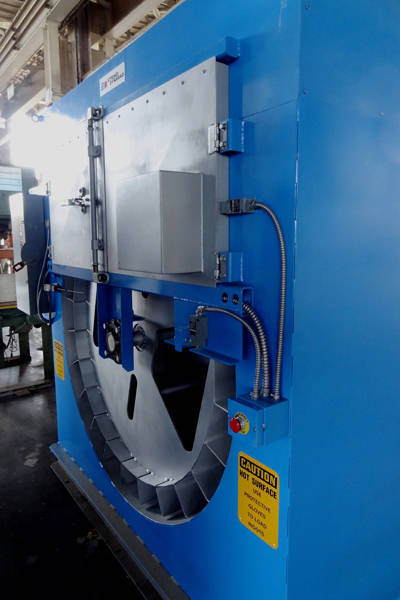 Detailed Pictures of Dynarad Magnesium Ingot Preheater DCMP-3971