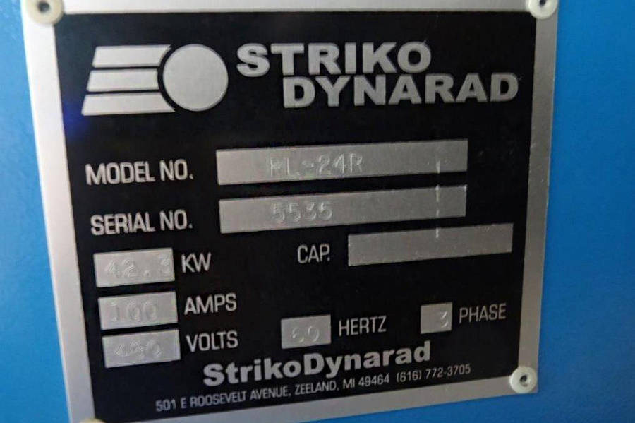 Detailed Pictures of Dynarad Magnesium Ingot Preheater DCMP-3971