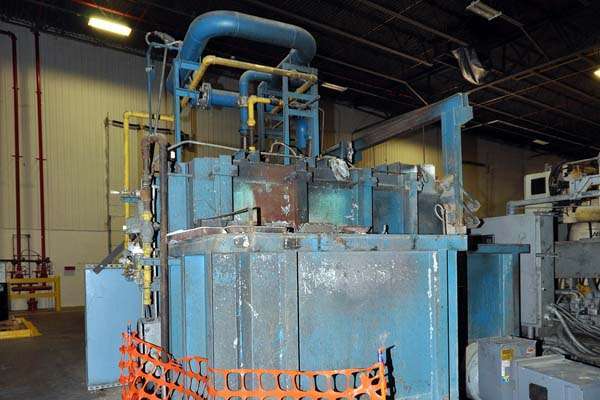 Detailed Pictures of FW Schaefer Wet Bath Aluminum Melting Furnace DCMP-3995